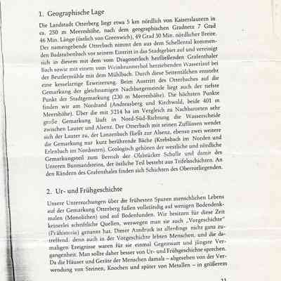 "A Die Gemarkung vor der Klostergrundung 1. Geographische Lage."