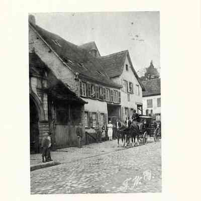 "The Lazarus Straus House in Otterberg."
