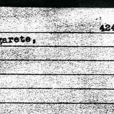 Declaration of Intent: Margarete Straus #424496
