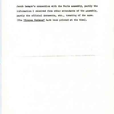 Letter from B. Felsenthal to Dr. Cyrus Adler Dec. 1892