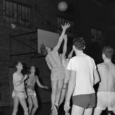 Basketball practice