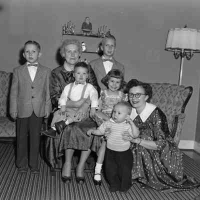 Picture with Mother and Grandma