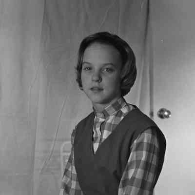 Woman in flannel