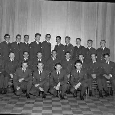 Uniformed group photo