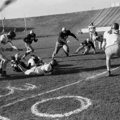 Getting tackled