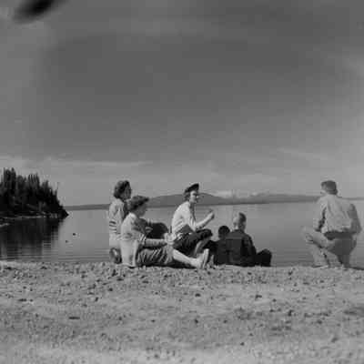 At the lake