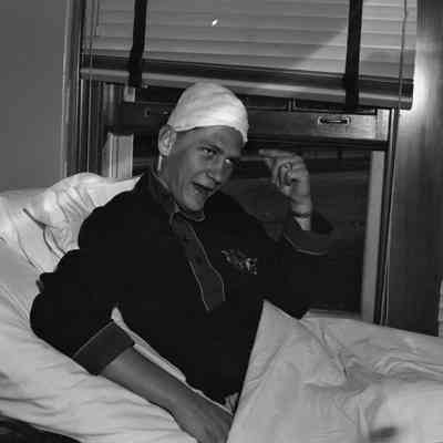 In bed