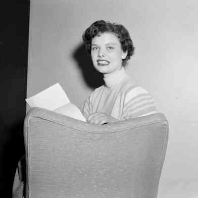 Woman in a chair
