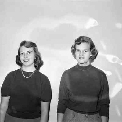 Two young women