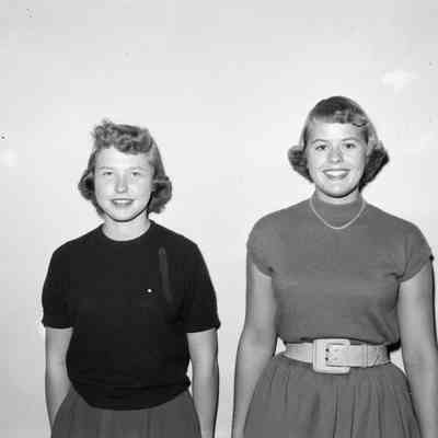 Two young women