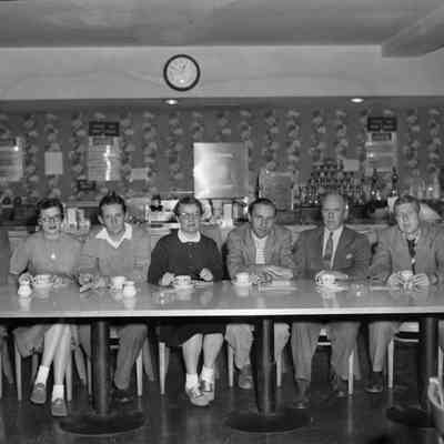 At the diner