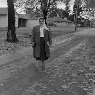 Woman in the street