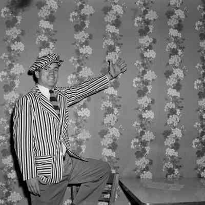 Striped suit