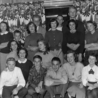 Group photo of young people