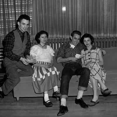 People on a couch