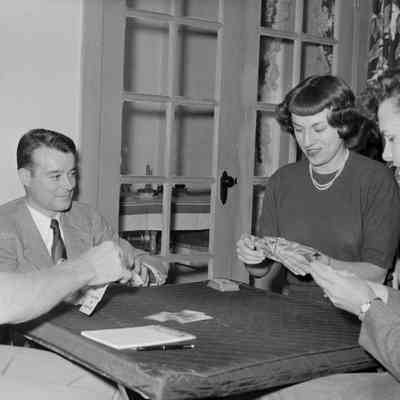 People playing cards