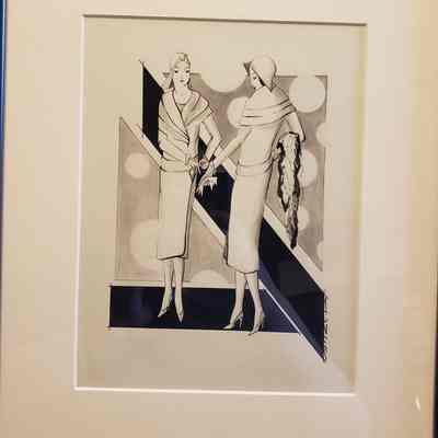 Two Women in Suits