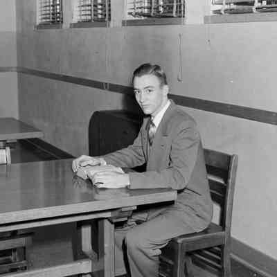 Man sitting at a table