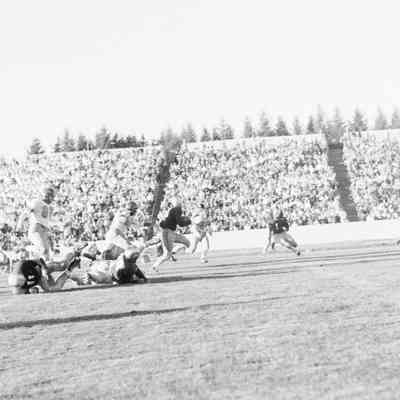 Breaking loose on the gridiron