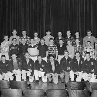 Future Farmers of America group photo