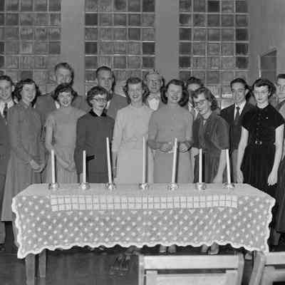 Journalism class ceremony