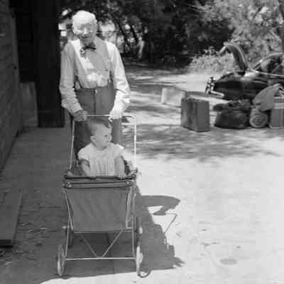 Grandpa and grandson