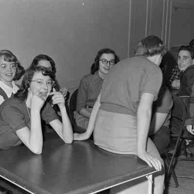 People sitting around