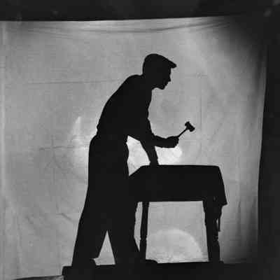 A man with a gavel [SIMILAR TO #607]