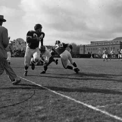 Down the sideline