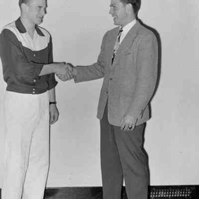 Shaking hands