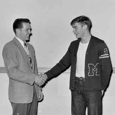 Men shaking hands