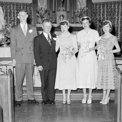 Wedding group photo