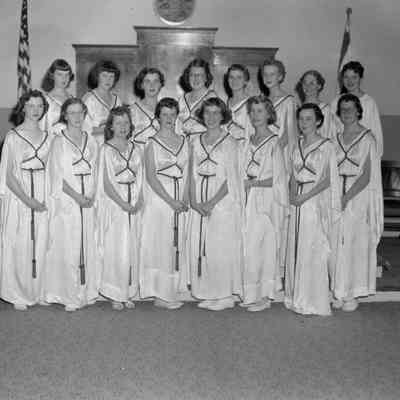 Job's Daughters group photo