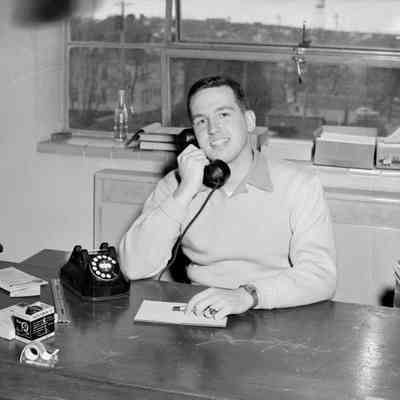 Man on the phone