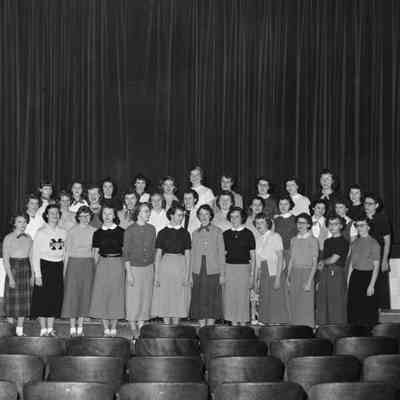 Women in a group photo