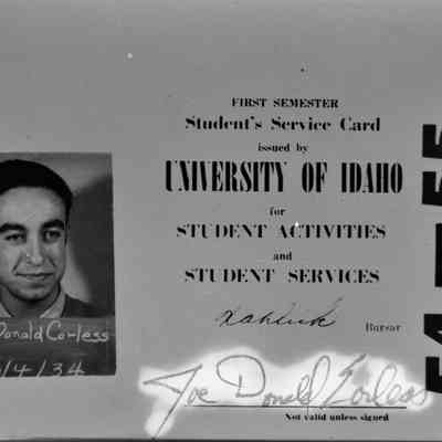 Student's Service Card