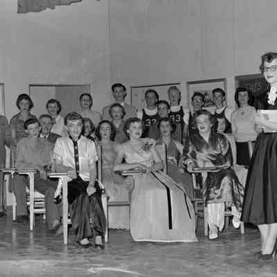 School classroom in a play [DUPLICATE #456]