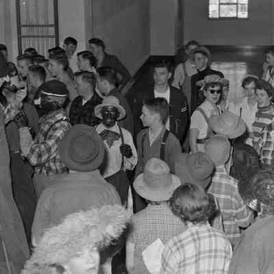 People in costume