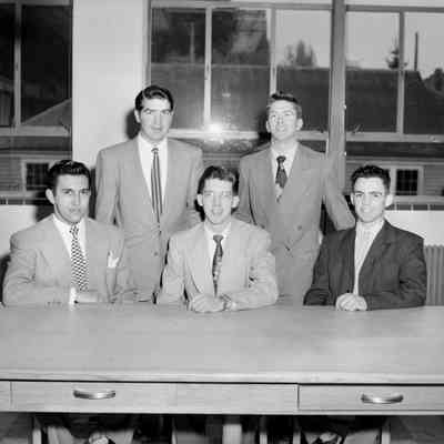 Men in a group photo [SIMILAR TO #757]