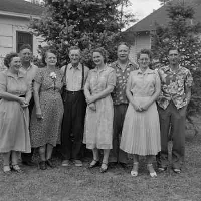 Group photo outside