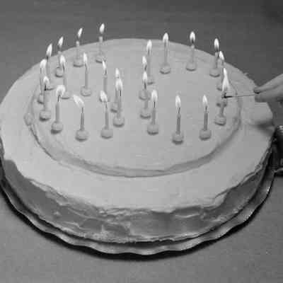Sixtieth Birthday cake