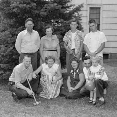 Group photo outside