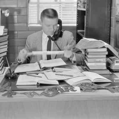 Man on the phone