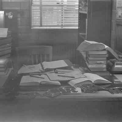 Empty desk