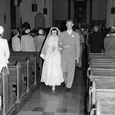 Walking down the aisle