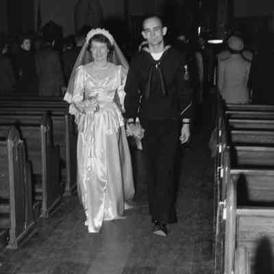 Walking down the aisle