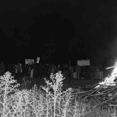 Pregame bonfire
