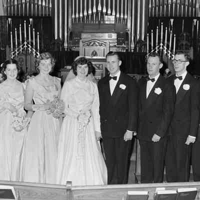 Wedding group photo