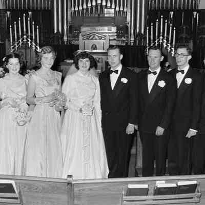 Wedding group photo