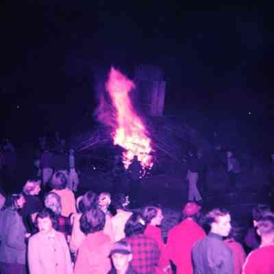 Bonfire in color